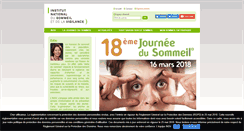 Desktop Screenshot of institut-sommeil-vigilance.org